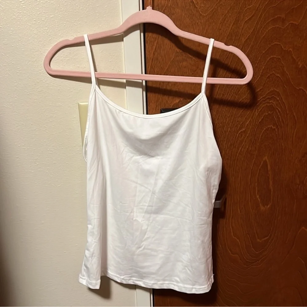 Elegant White Bell Sleeve Blouse with Ruffled Details & white shirt for under it - Picture 4 of 5